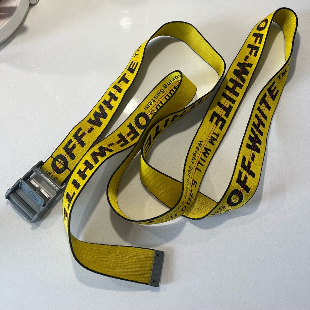 OFF-WHITE INDUSTRIAL BELT 100% AUTHENTIC
